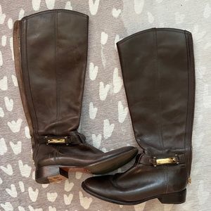 Tory Burch Riding Boots Size 8.5